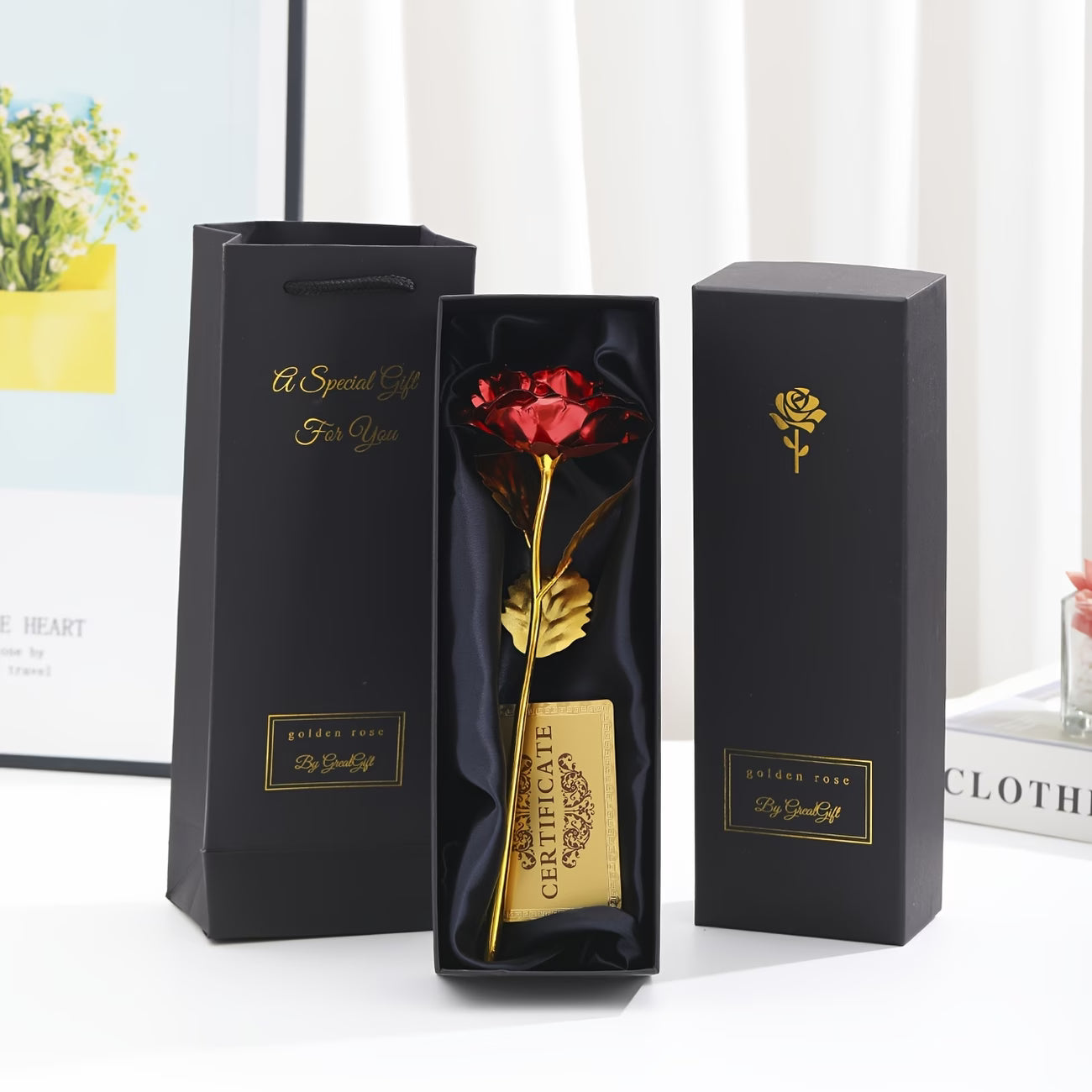 Luxury Gold Rose Gift Set™